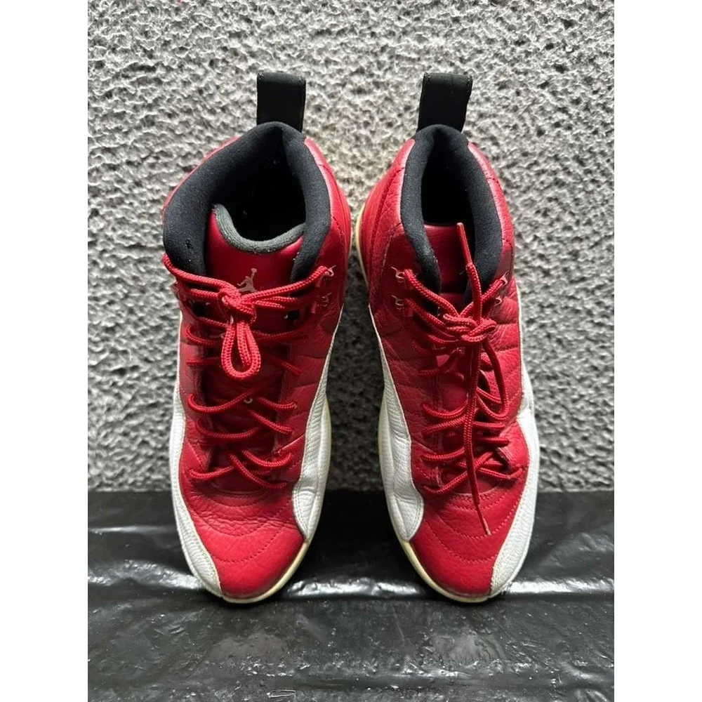 Nike Air Jordan 12 Retro Gym Red Basketball Sneakers 130690-600 Mens Size‎ 10 US